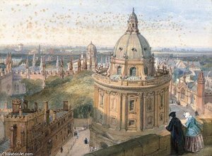 Radcliffe Camera, Oxford — William Leighton Leitch