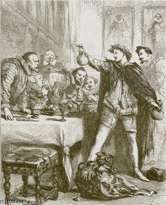 The Heir Of Linne — John Gilbert, Historical Illustration