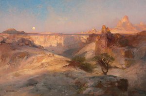 Sunrise Landscape — Thomas Moran