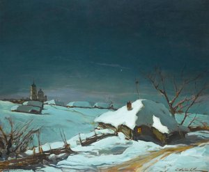 Winter Landscape — Constantin Westchiloff