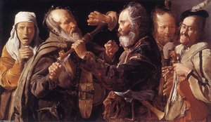 Quarrelling Musicians — Georges De La Tour, Baroque