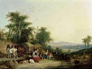 Country Life — William Shayer Senior