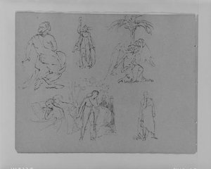 Sketch 27 — Thomas Sully, Romanticism
