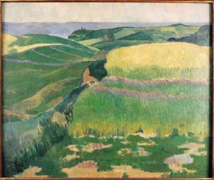 Les Blés Verts Au Pouldu — Paul Sérusier