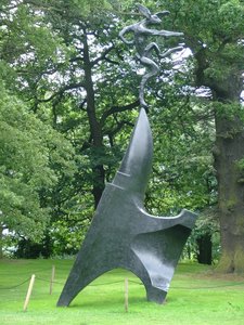 Yorkshire Sculpture Park Flanagan — Barry Flanagan