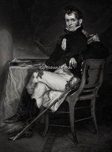 Portrait Of David Porter — Alonzo Chappel