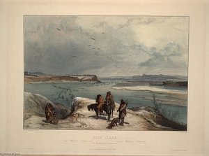 Fort Clack On The Missouri — Karl Bodmer