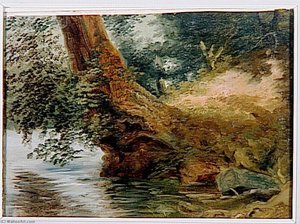 SUR LA RIVE DU LAC DE NEMI