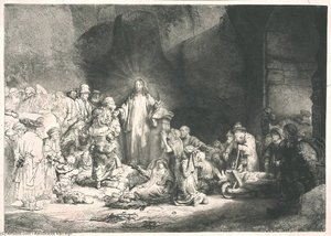 The Hundred Guilder Print — Rembrandt Van Rijn, Dutch Golden Age