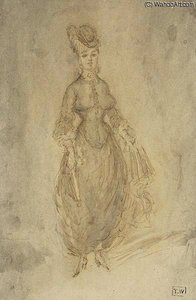 Standing Woman — Constantin Guys