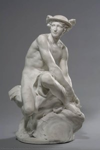 Mercury Attaching his Winged Sandals