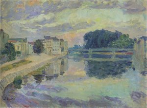 The Marne At Lagny — Henri Lebasque