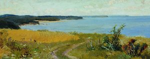 View Of The Beach — Ivan Ivanovich Shishkin, Realism