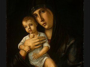 Madonna And Child, C. Detalj, Ngw — Giovanni Bellini