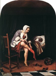 The Morning Toilet — Jan Havickszoon Steen