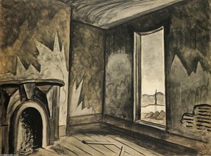 In A Deserted House — Charles Burchfield