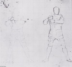 Standing Warrior — Ferdinand Hodler