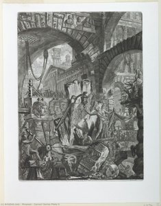 Carceri Series Plate Ii — Giovanni Battista Piranesi