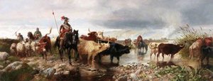 A Border Raid On An English Castle — Richard Beavis