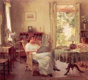 Summer At Hadlyme — Willard Leroy Metcalf
