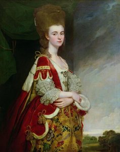 Lady Boston, Nee Christian Methuen — George Romney