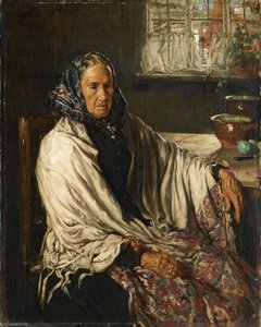 Portrait Of A Devonian (mrs Cleeve) — Francis Henry Newbery