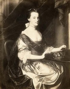 Mrs. Theodore Atkinson (lady Frances Deering Wentworth) (1745 1813), (painting) — John Singleton Copley