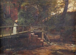 Footbridge at Birch Hill House, Mucklow Hill, Worcestershire