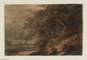Evening Landscape — Thomas Gainsborough