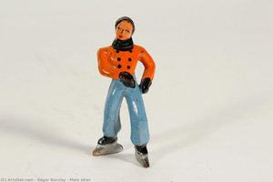 Male Skier — Edgar Barclay