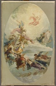 Esquisse Pour Le Triomphe De Flore — Alexandre Cabanel, Academic Realism