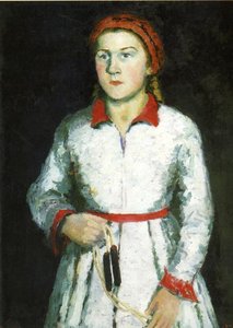 Portrait Of Artist S Daughter — Kazimir Malevich