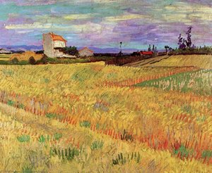 Wheat Field — Vincent Willem Van Gogh, Post-impressionism