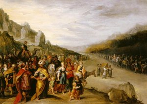 The Israelites Passing over the Jordan with the Ark of the Covenant