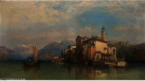 Isola san guilo, lake orta