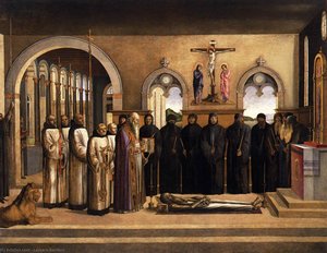 Funeral Of St Jerome — Lazzaro Bastiani