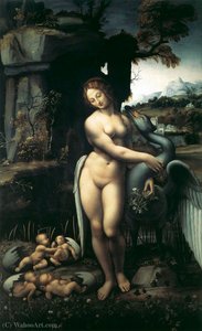 Leda And The Swan — Francesco Melzi
