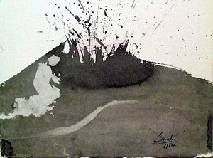 Angelus Excussit Flammamignis (daniel 3:23) — Salvador Dalí