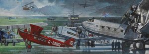 British Air Transport (polyptych, Panel 7 Of 7) — William Kempster
