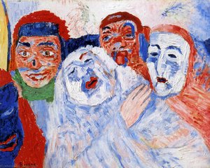 Masques Chantants — James Ensor, Expressionism