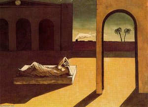 The Magician's Reward — Giorgio De Chirico, Dreamscape Surrealism