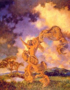 The Storm — Maxfield Parrish