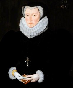 Lady Catherine Constable, Daughter Of Henry Nevil, Earl Of Westmorland, Second Wife Of Sir John Constable — Robert Peake The Elder