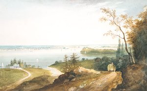 New York From Weehawk — William Guy Wall