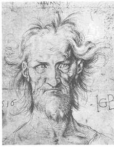 Male Head — Hans Baldung