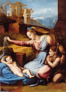Madonna Of The Diadem — Raphael