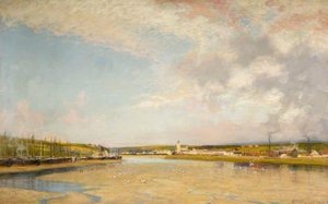 Hayle From Lelant, Cornwall — Alfred East