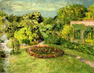 Le Massif Pres La Maison — Jean-édouard Vuillard, Post-impressionism