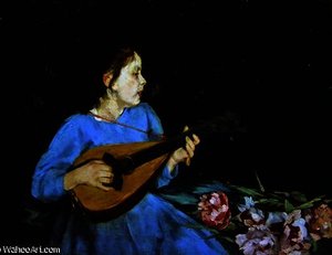 The Mandolin player