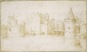 Walls Towers And Gates Of Amsterdam — Pieter Bruegel The Elder